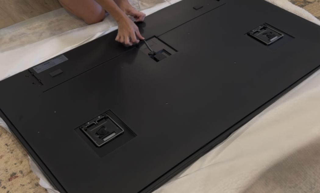 How to Wall Mount a Samsung Frame TV with the Slim Fit Mount — DeLancey DIY
